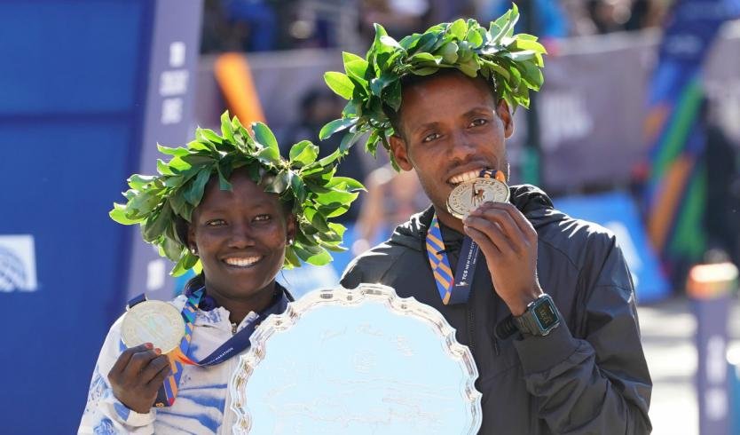 Etiopía celebra el triunfo de Lelisa Desisa en el Maratón de Nueva York
