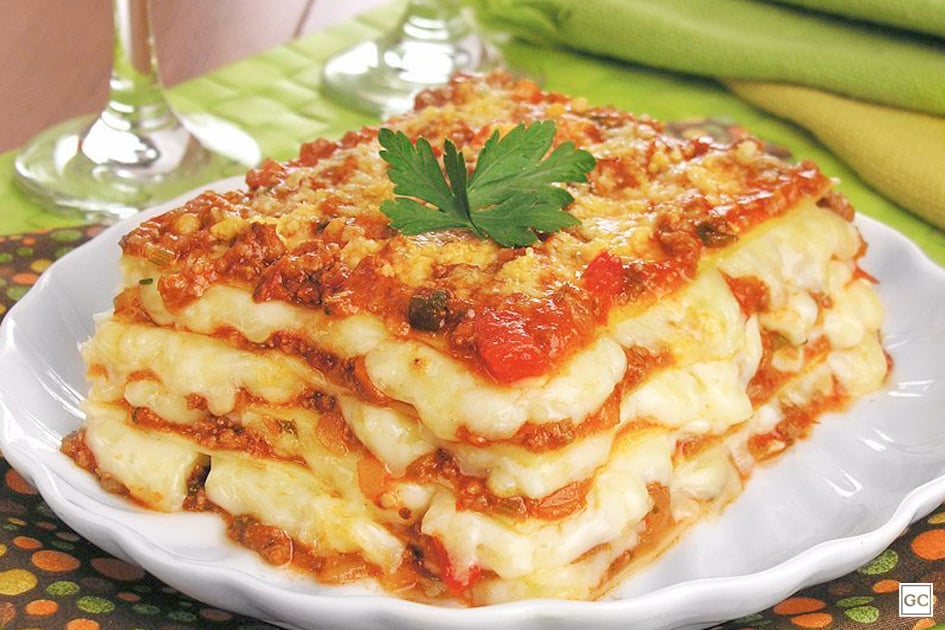 Conoce las maravillas de la cocina italiana: ¡Pasta con lasaña a la boloñesa!