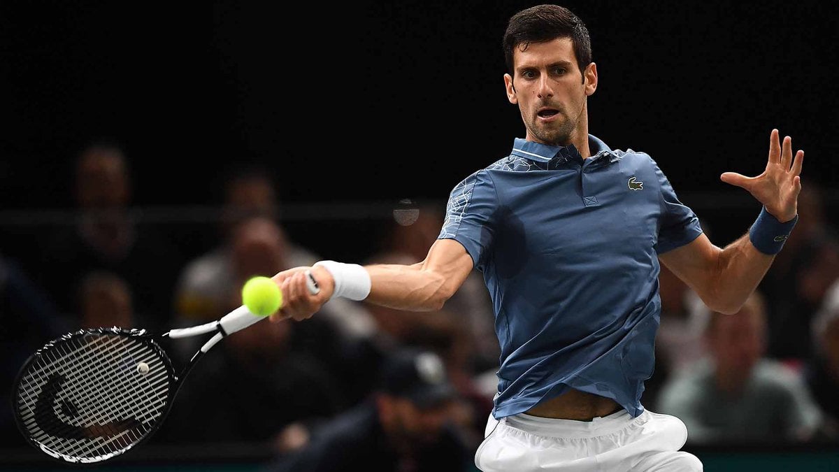 Novak Djokovic pasa a cuartos de final en el Torneo de París y destronará a Rafael Nadal