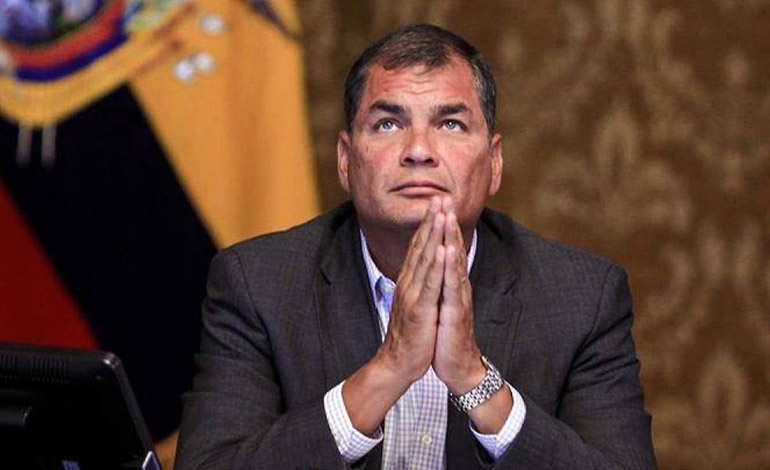 Expresidente de Ecuador Rafael Correa ha solicitado asilo a Bélgica
