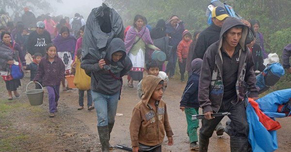 En situación de emergencia más de 1.700 indígenas desplazados en México
