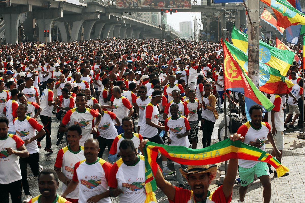 10 mil personas participaron en carrera por la paz entre Eiopía y Eritrea