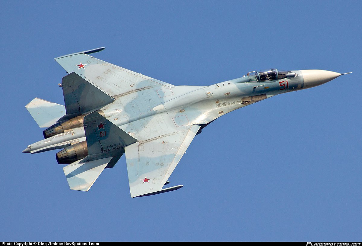 (Vídeo) Caza ruso Su-27 es puesto a prueba en situación de combate en Siria