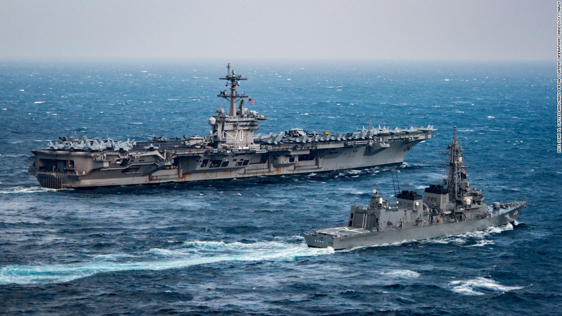 ¿Provocación? EE. UU. desafía a China con navegación de portaviones en mar de Filipinas
