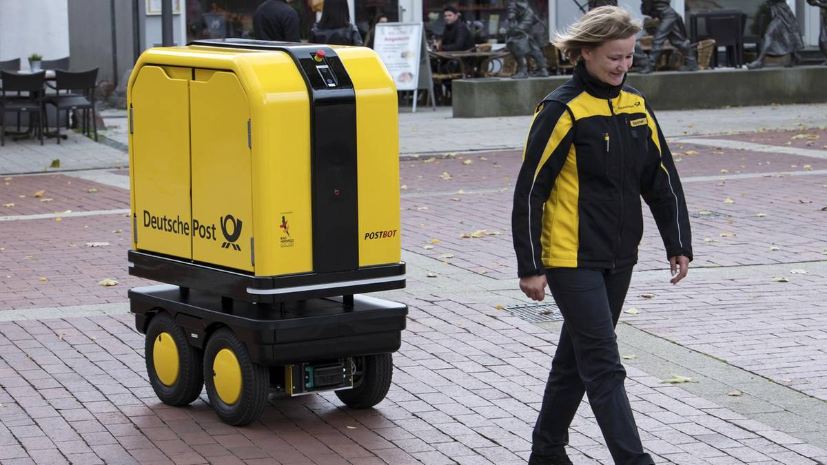 En Alemania robots reparten el correo