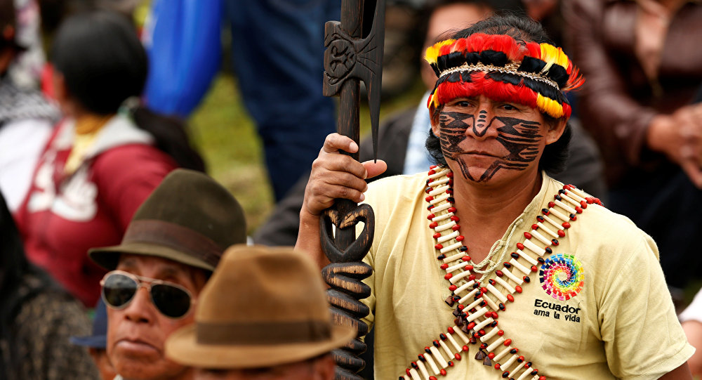 Organizaciones indígenas de Ecuador llaman a movilizarse contra la corrupción