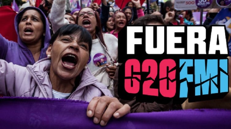 Argentina protestas g20 fmi