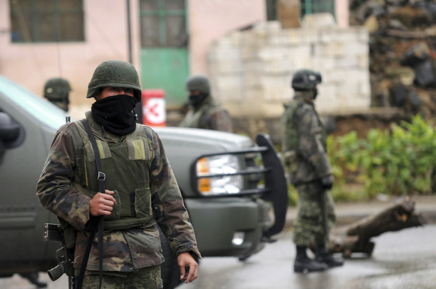 ONU pide a México el retiro «gradual» de los militares de las calles
