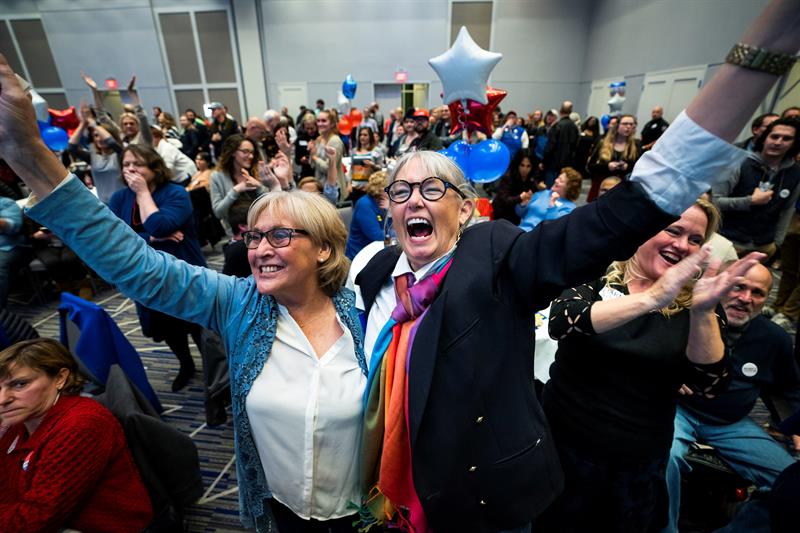Mujeres conquistan el Congreso de EE. UU. con un nuevo récord electoral