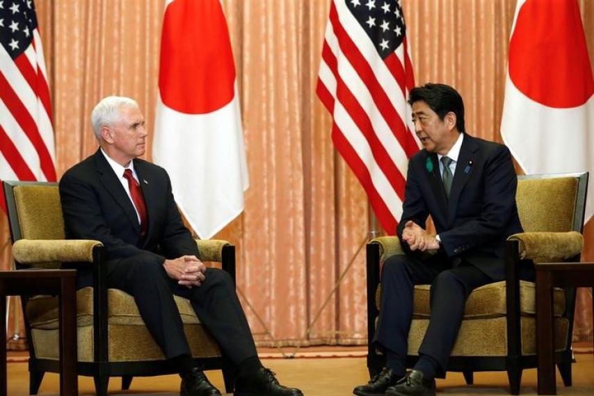 EE. UU. y Japón continuarán presión contra Corea del Norte para obligar la desnuclearización