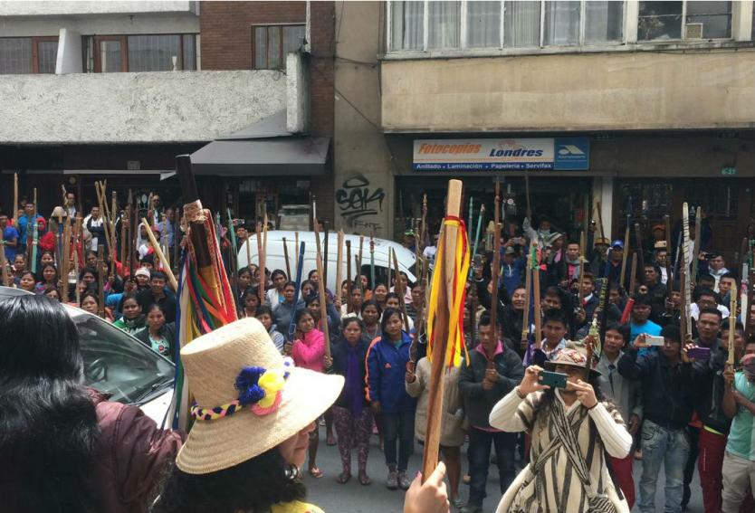 Indígenas se unirán a la marcha estudiantil contra políticas de Duque