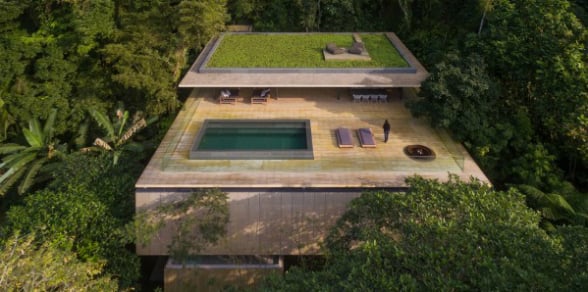 La casa más lujosa de Brasil se esconde en la selva