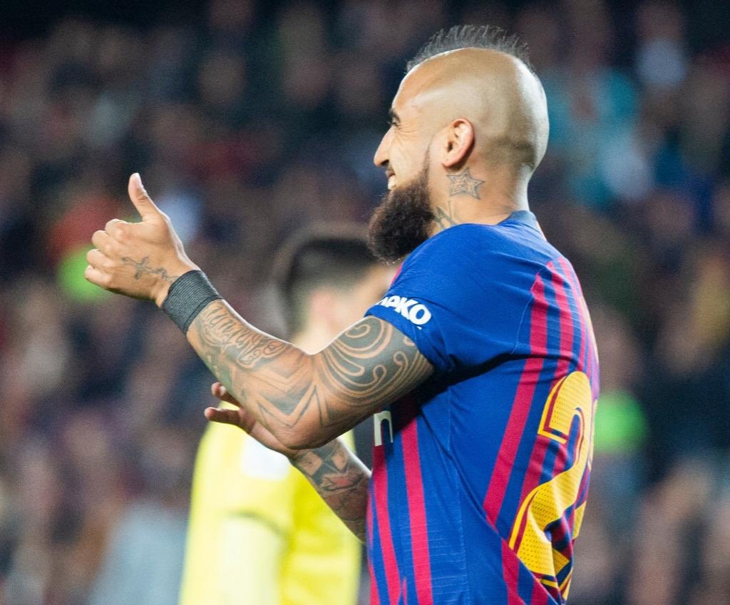 Arturo Vidal pasó de villano a héroe en el Barcelona FC