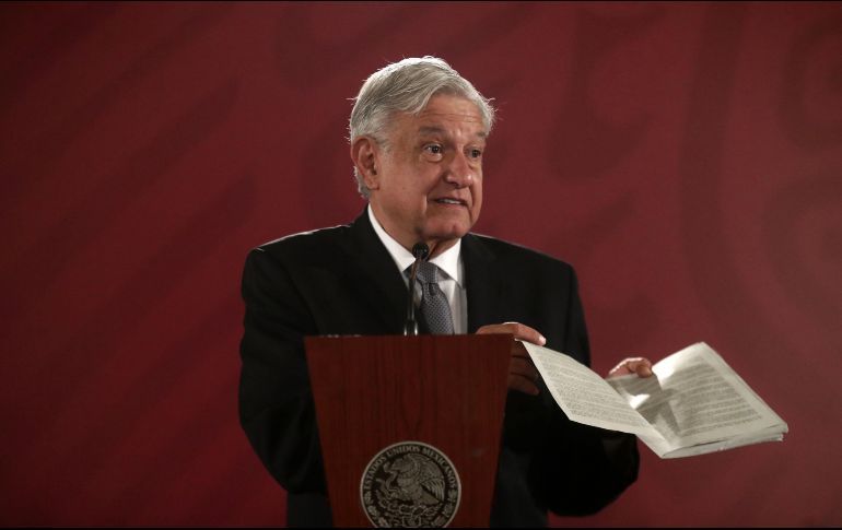 López Obrador anunció un presupuesto austero para México en 2019