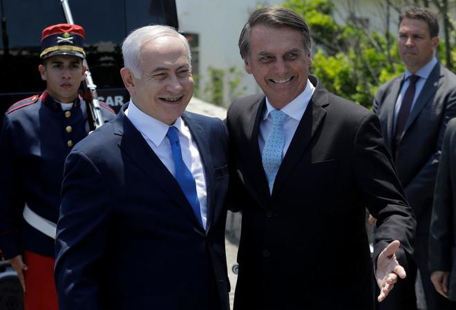 Bolsonaro y Netanyahu se declaran «hermanos» y prometen una gran alianza