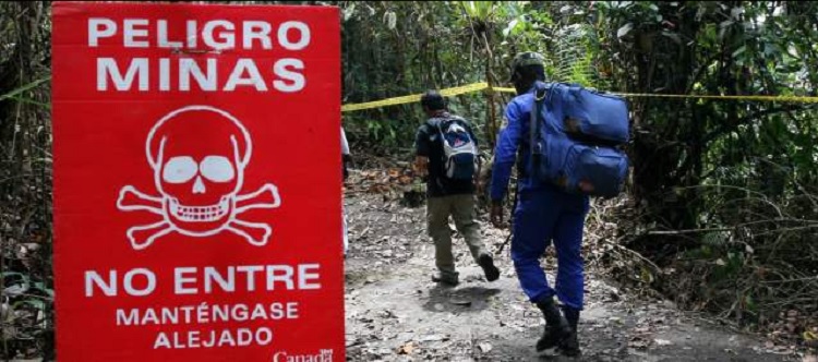 Retroceso en Colombia: Se triplican las víctimas por minas antipersona