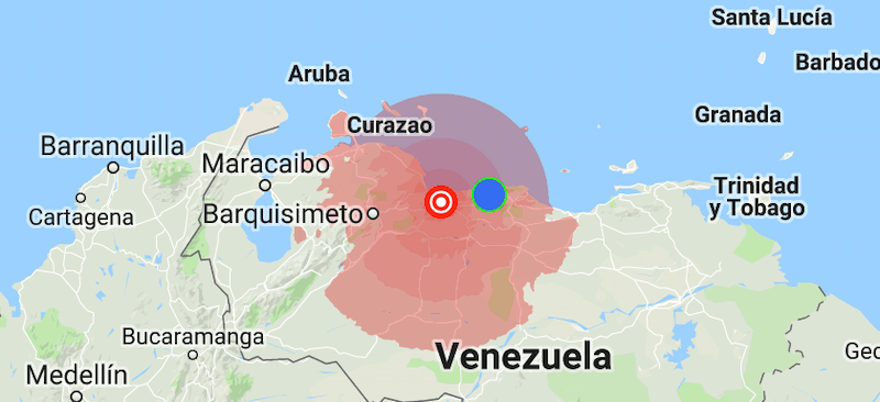 Movimiento sísmico de Venezuela también se sintió en el Centro-Occidente