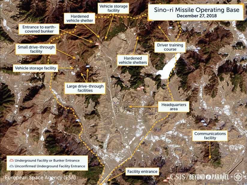 Descubren base de misiles no declarada en Corea del Norte