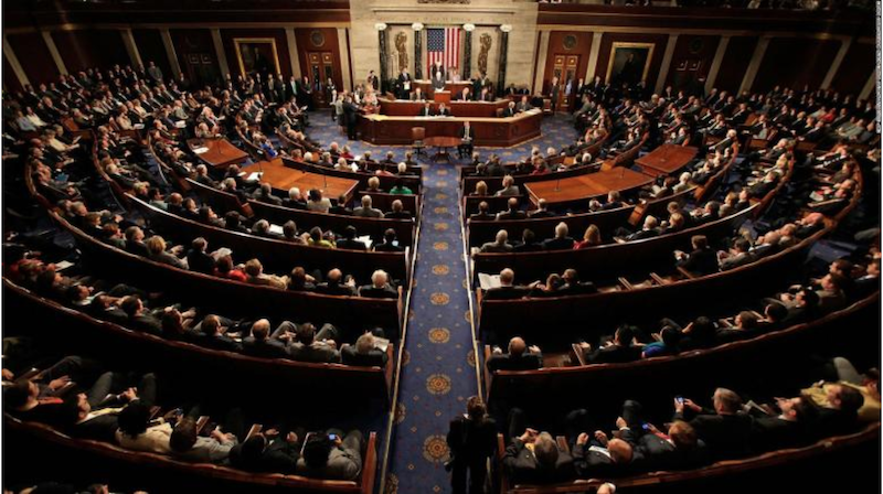 Cámara de representantes de EE.UU. aprueba proyectos de ley para poner fin a cierre del gobierno