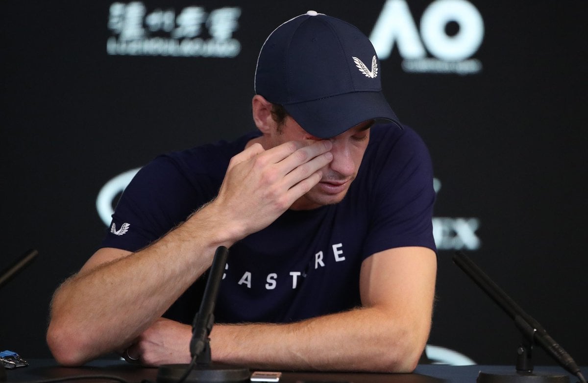 Intensos dolores en la cadera sacarán de las pistas al tenista Andy Murray