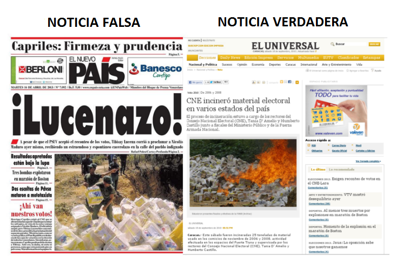 Las Fake news que ha tenido que enfrentar la administración de Nicolás Maduro