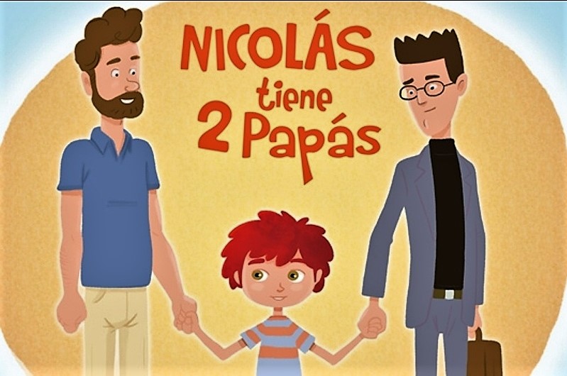 Pareja gay creadora de cuento ‘Nicolás tiene 2 papás’ fue impedida de hora para matrimonio en Registro Civil