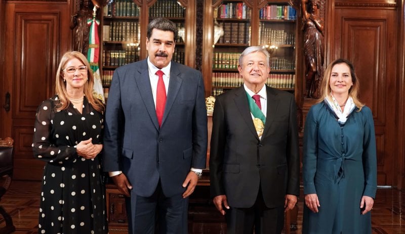 AMLO no firmó declaración del Grupo de Lima para desconocer al gobierno de Maduro