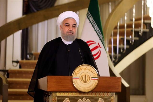 Rohani responsabiliza a EE. UU. por la grave crisis económica en Irán
