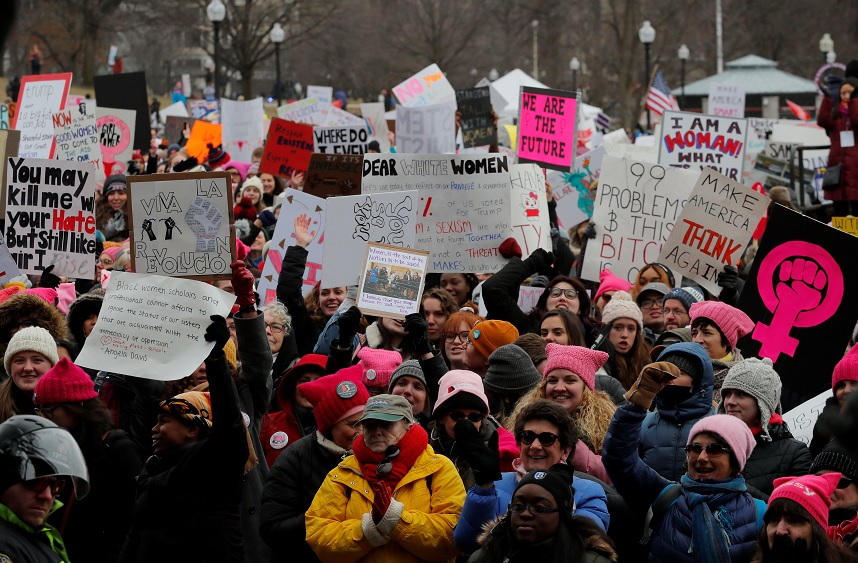 Miles de mujeres tomaron las calles de EE. UU. para rechazar políticas de Trump
