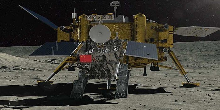 China anuncia éxito de aterrizaje de su sonda en la cara oculta de la Luna