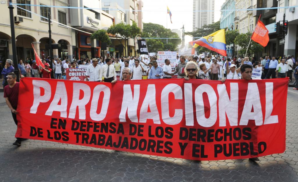 Campesinos se unirán al paro contra las medidas económicas de Lenín Moreno