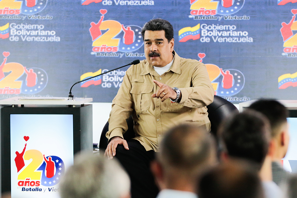 Maduro pide crear un movimiento mundial de solidaridad por la soberanía de Venezuela