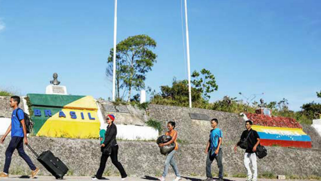 Gobierno venezolano cierra la frontera con Brasil hasta nuevo aviso