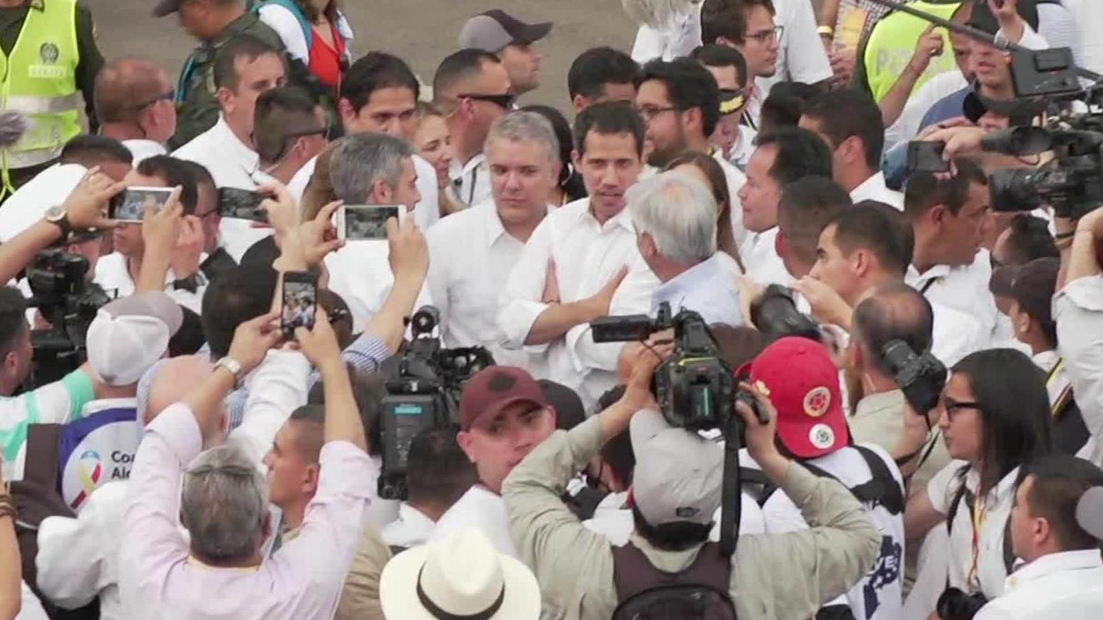 Guaidó cruza la frontera y viola medida de prohibición de salida del país