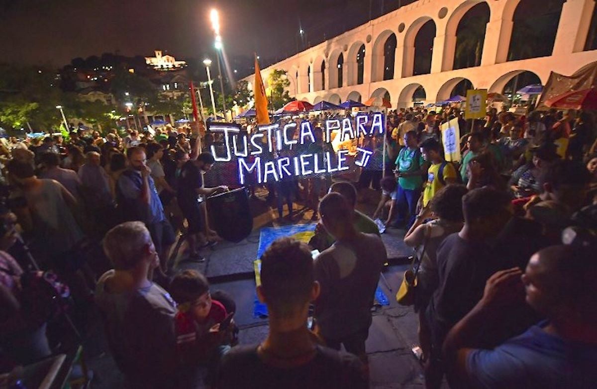 Brasileños demandan justicia por el asesinato de Marielle Franco