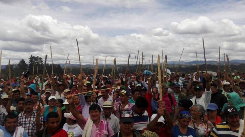 Campesinos del Cauca denuncian presuntos ataques de comunidades indígenas