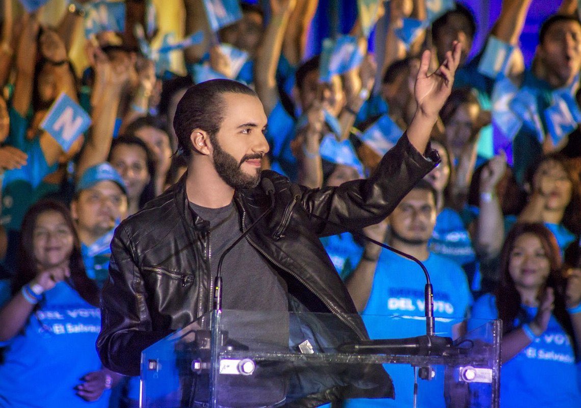 Nayib Bukele es el nuevo presidente de El Salvador