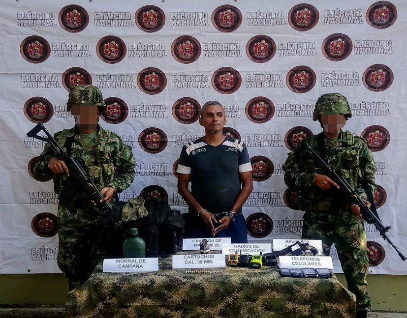 (Video) Capturado miembro de cartel «mata líderes» sociales en Colombia