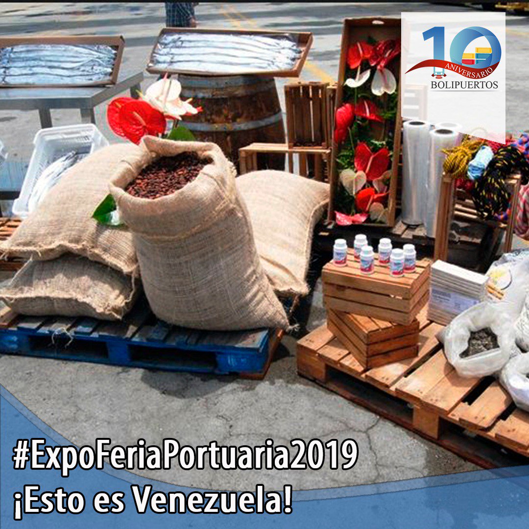 Venezuela realizará 1era Expoferia Internacional Portuaria La Guaira 2019