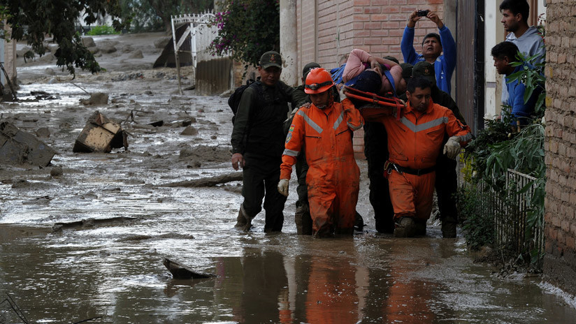 Bolivia declara emergencia nacional por lluvias e inundaciones