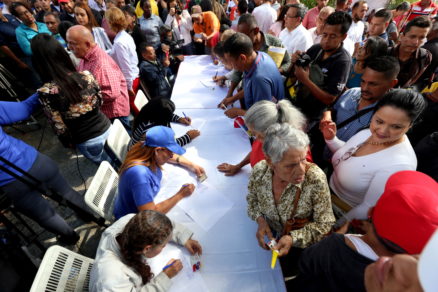 Recolección de firmas