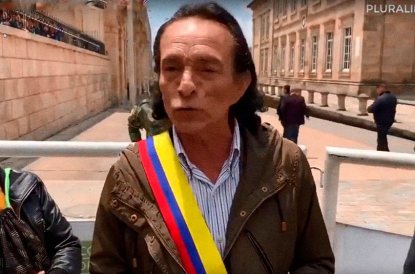 Luis Alejandro Muñoz se autoproclamó presidente de Colombia para protestar contra el Grupo de Lima y EE. UU.