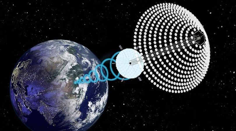 China construirá una planta de energía solar en el espacio
