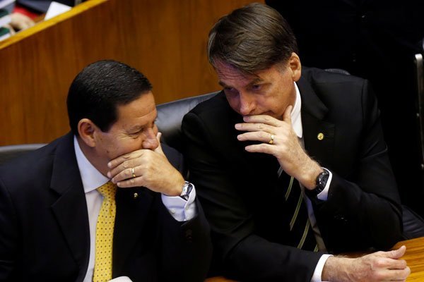 Hamilton Mourao, segundo al mando de Brasil y potencial «enemigo» de Bolsonaro