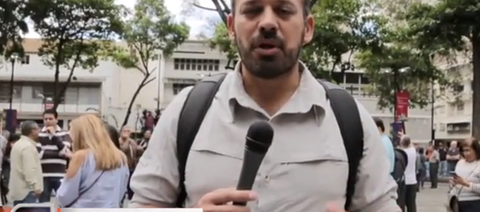 periodista chileno golpe Venezuela