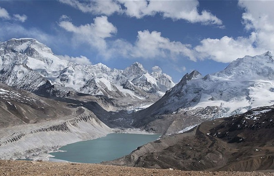 Calentamiento global coloca en riesgo de desaparecer a la mitad de los glaciares del Himalaya