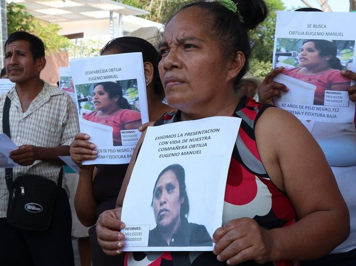 ONU pide reforzar búsqueda de dos activistas desaparecidos en México