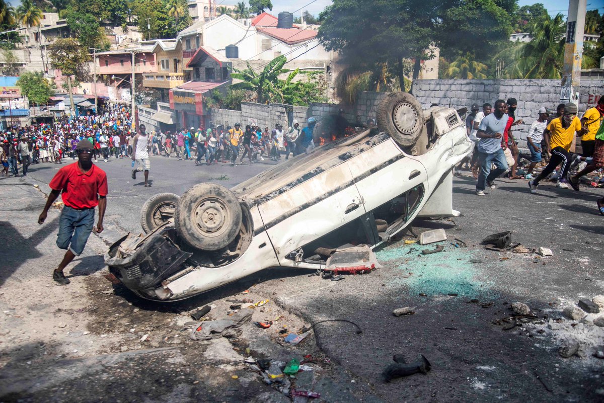 CIDH reporta 26 muertos y 77 heridos durante protestas en Haití