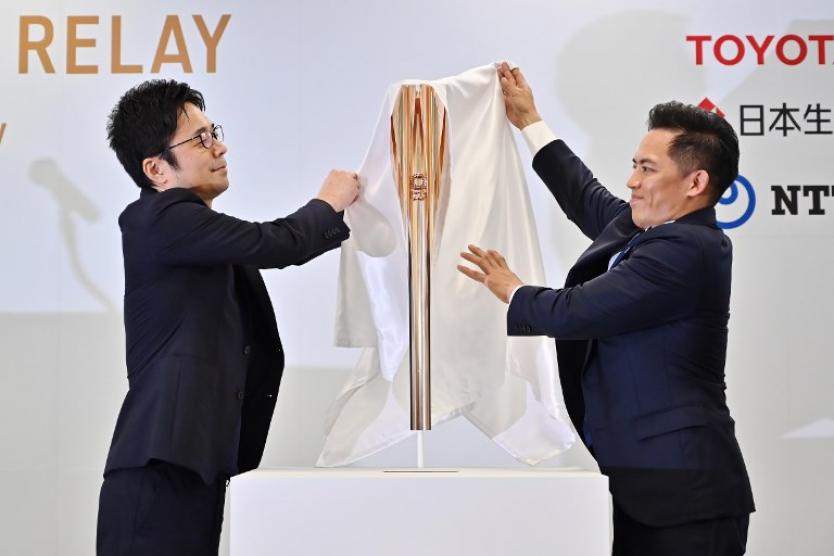 Antorcha olímpica de Tokio 2020 está inspirada en la flor del Cerezo