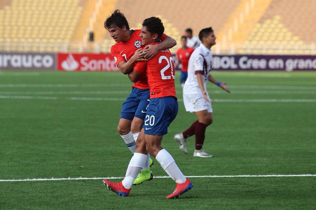 Chile le gana a Venezuela y sueña con pasar a otra ronda en el Suramericano sub 17
